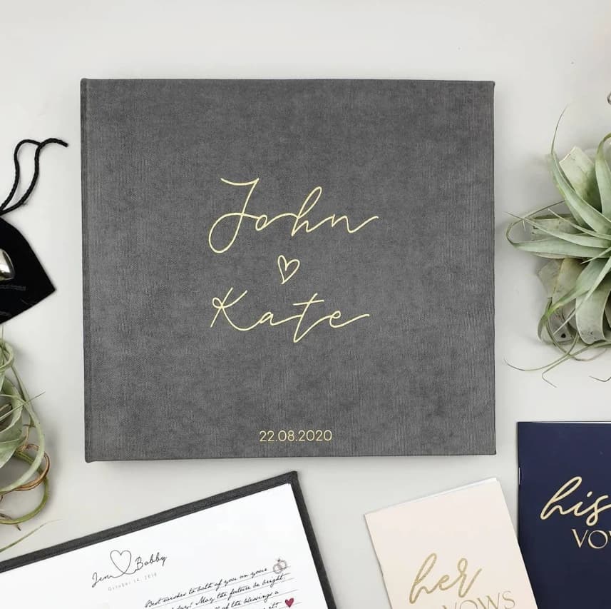 Individuelles Gästebuch für Hochzeiten